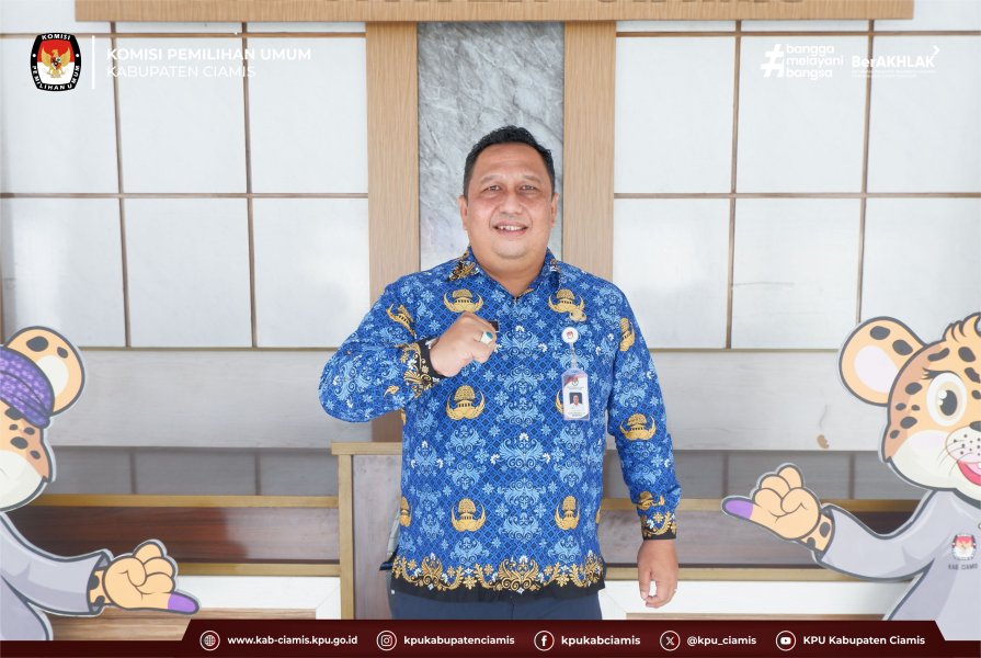 KPU KABCIAMIS Dukungan Penuh Kesekretariatan; Pemilu dan Pilkada